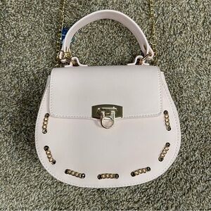 Abel & Lula Girls Pink Crossbody Purse with Gold Chain New Without Tags